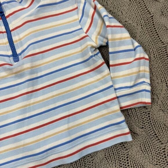 Classic Prep Boutique Striped 1/4 Zip Pullover ~ 9/12M - Picture 5 of 12
